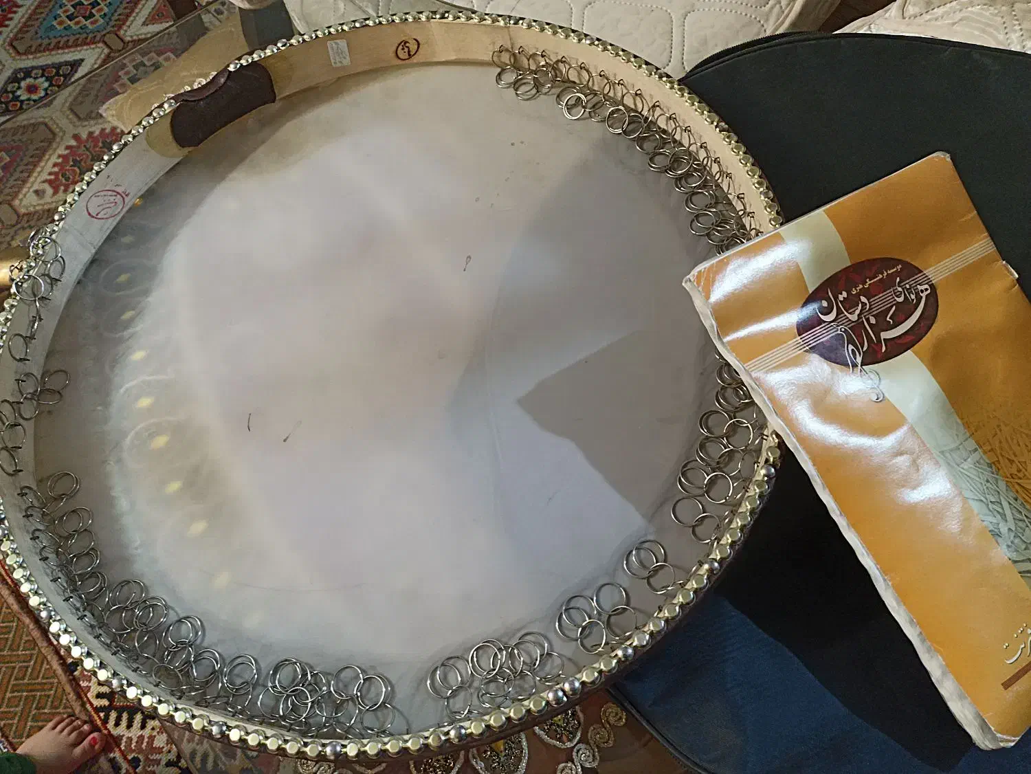 دف حبیبی اصل|سازهای سنتی|ابریشم, |دیوار