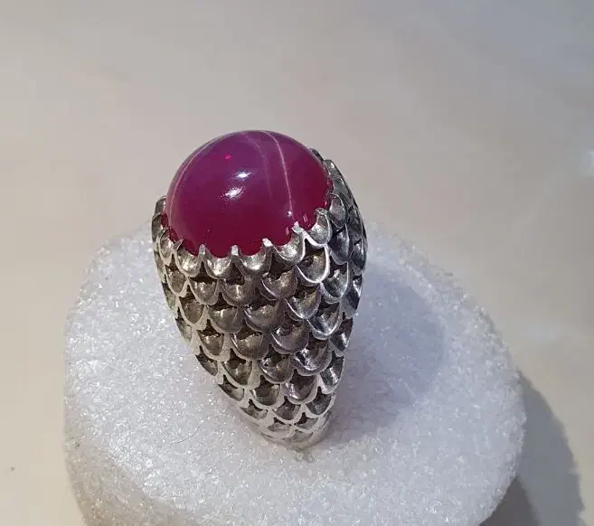 انگشتر یاقوت استار با رکاب استاد میرزا|جواهرات|تهران, شهرک طالقانی|دیوار