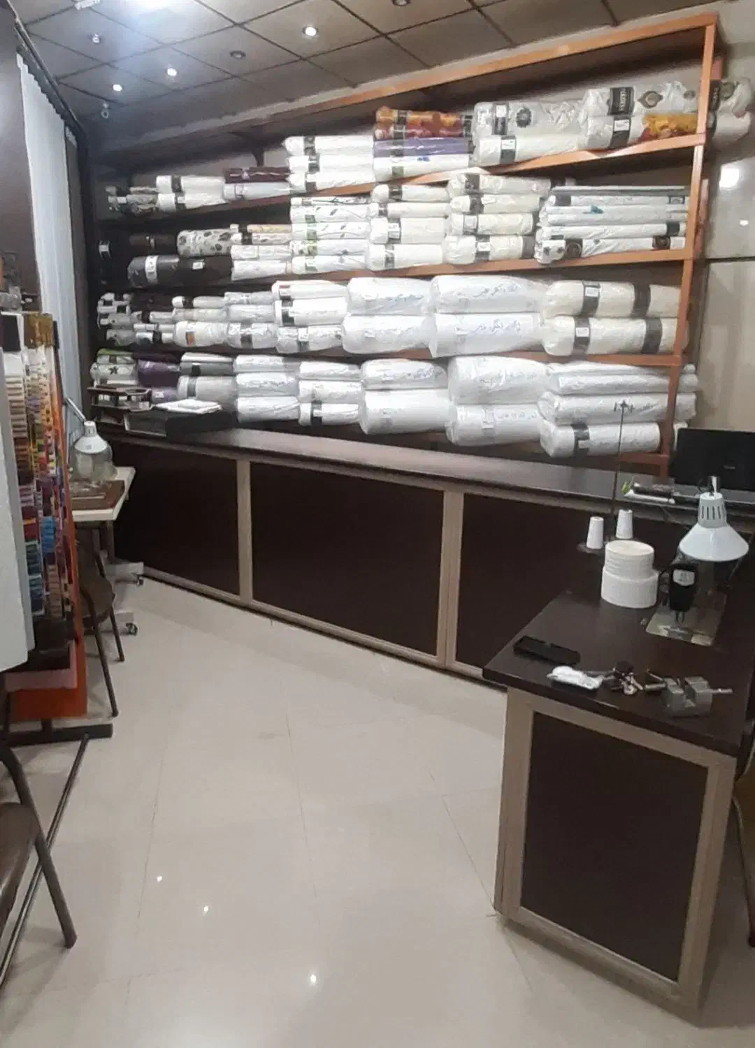 دوخت انواع پرده|پرده، رانر، رومیزی|قم, بنیاد|دیوار