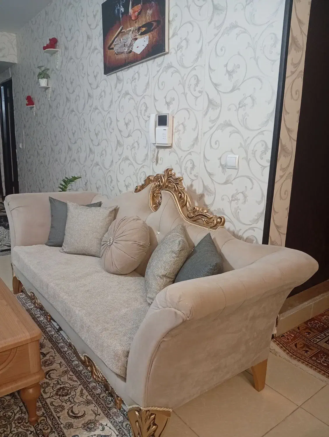 مبل ۷نفره|مبلمان خانگی و میز عسلی|هشتگرد, فاز ۱ مهستان|دیوار