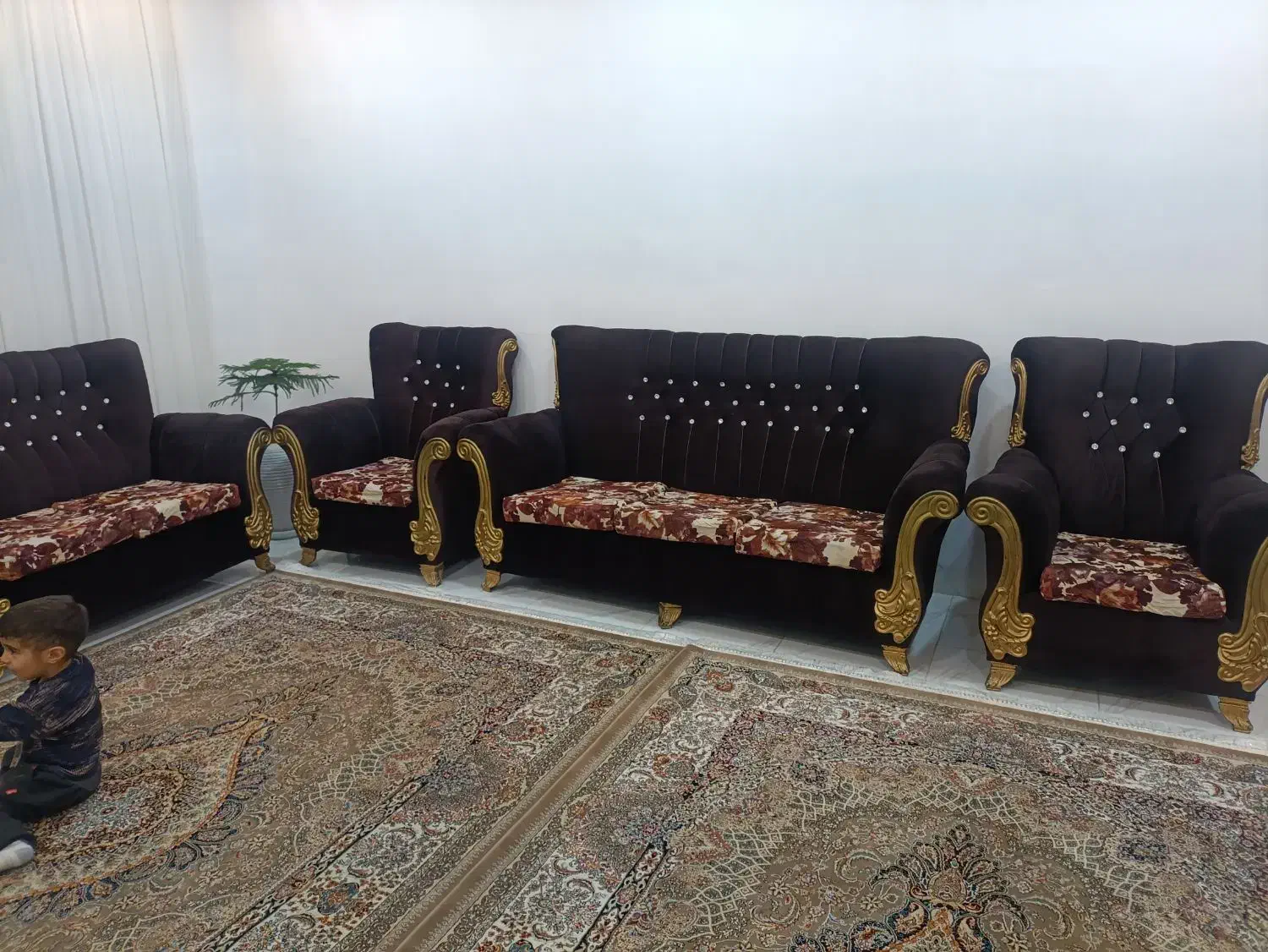 مبل ۷نفره|مبلمان خانگی و میز عسلی|بانه, |دیوار