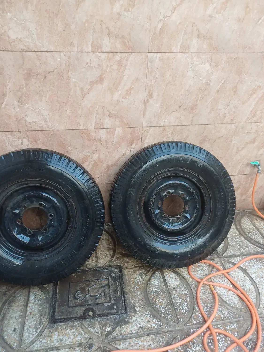 کپسول سی انجی نیساننهم وانت لاستیک بخاری نیسان سپر|قطعات یدکی و لوازم جانبی|کرج, مصباح|دیوار