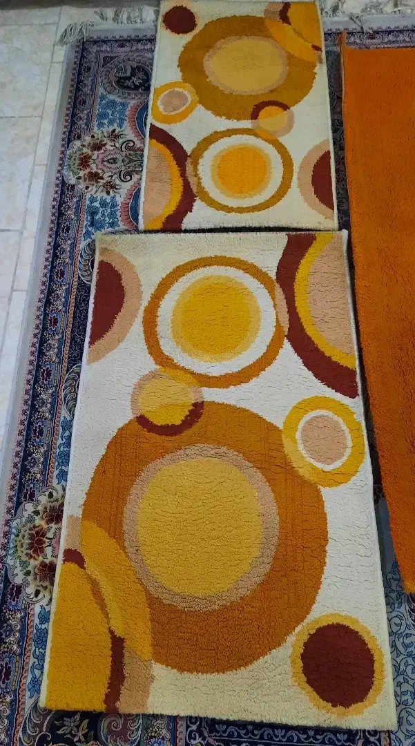 فرش آشپزخانه به همراه ۲ تا پادری|فرش|گرگان, |دیوار