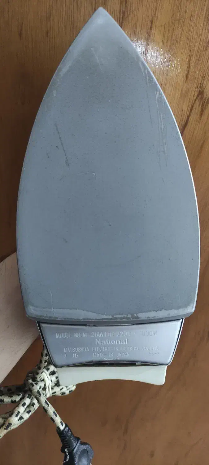 اتوی سنگین NATIONAL اصلی ژاپنی|اتو و لوازم اتو|ساری, |دیوار