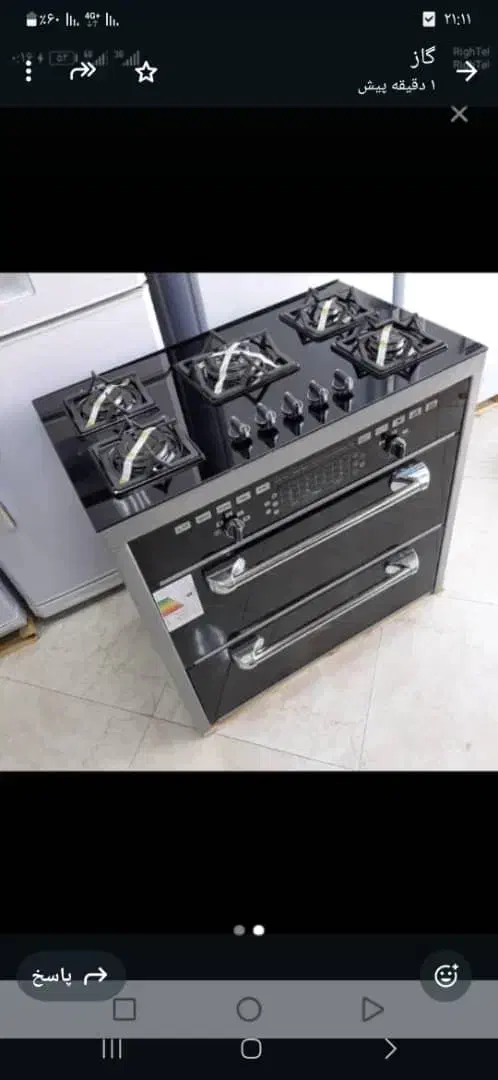 پارلا گاز تکنوا ۵ شعله|اجاق گاز و لوازم برقی پختوپز|تهران, سلسبیل شمالی|دیوار