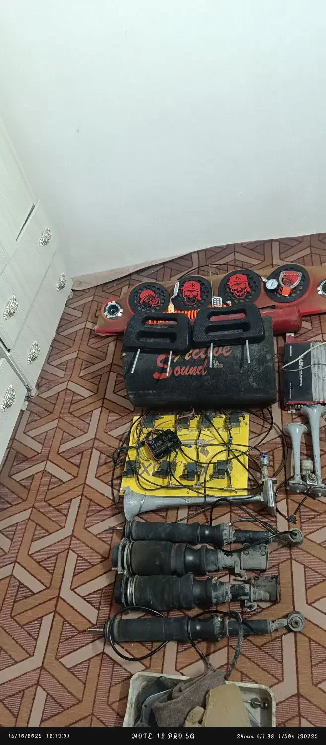 کمک بادی بوق بادی پنوماتیک|قطعات یدکی و لوازم جانبی|مشهد, چهاربرج|دیوار