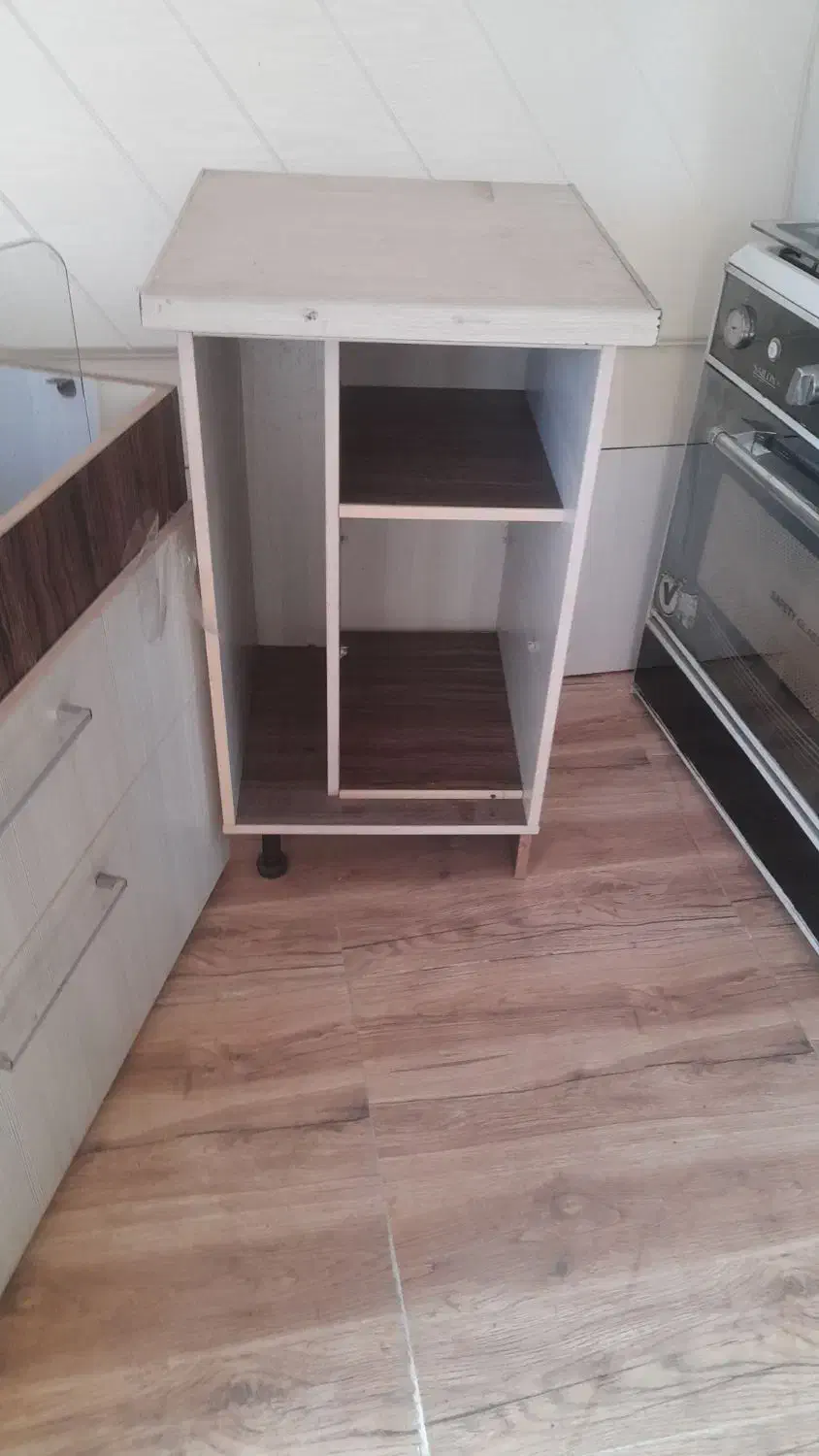 کابینت تمام ام دی اف با هود بالا و پایین|مصالح و تجهیزات ساختمان|نیشابور, شهرک رضوی|دیوار