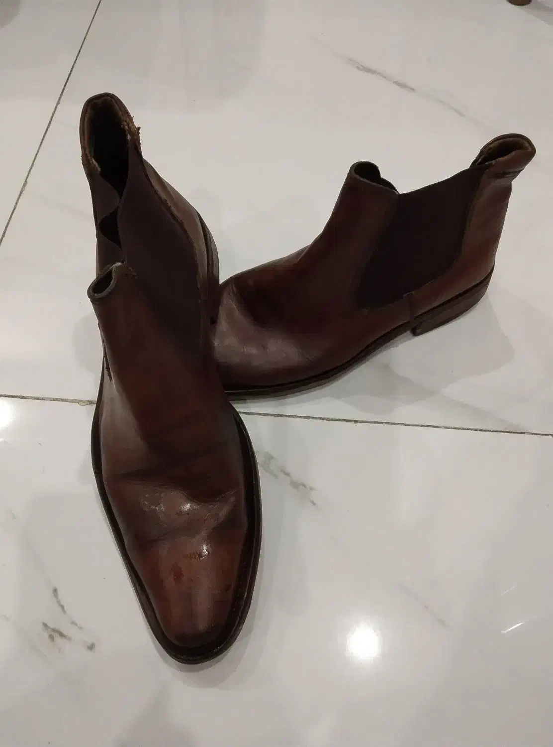 نیم بوت ترک|کیف، کفش، کمربند|اصفهان, جاوان|دیوار