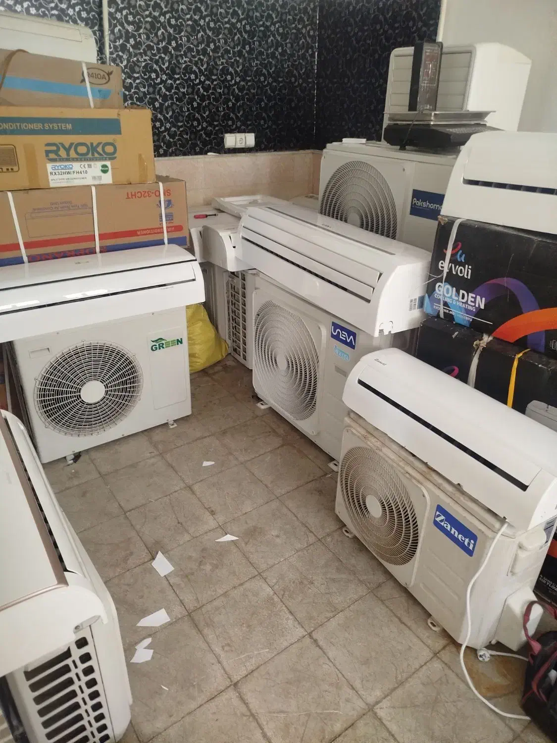 فروش و خریدار کولرگازی و کولر گازی همه مدل|کولر گازی و فن‌کوئل|شیراز, زرهی|دیوار