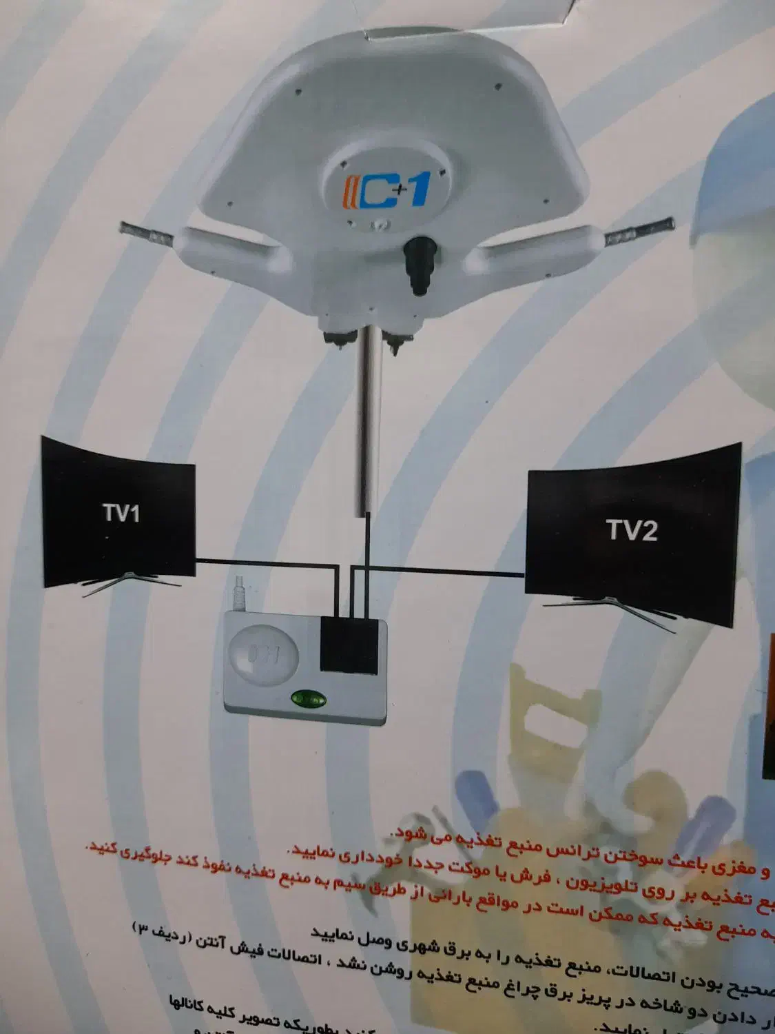 انتن هوای تلویزیون|سایر لوازم برقی|تهران, فرحزاد|دیوار