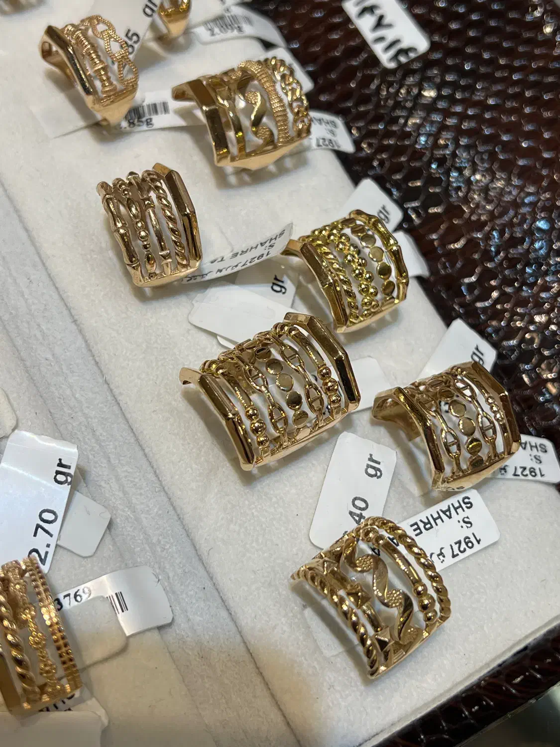 انگشتر های پرتوفینو۱۳درصد بدون مالیان|جواهرات|اصفهان, منتظرالمهدی|دیوار