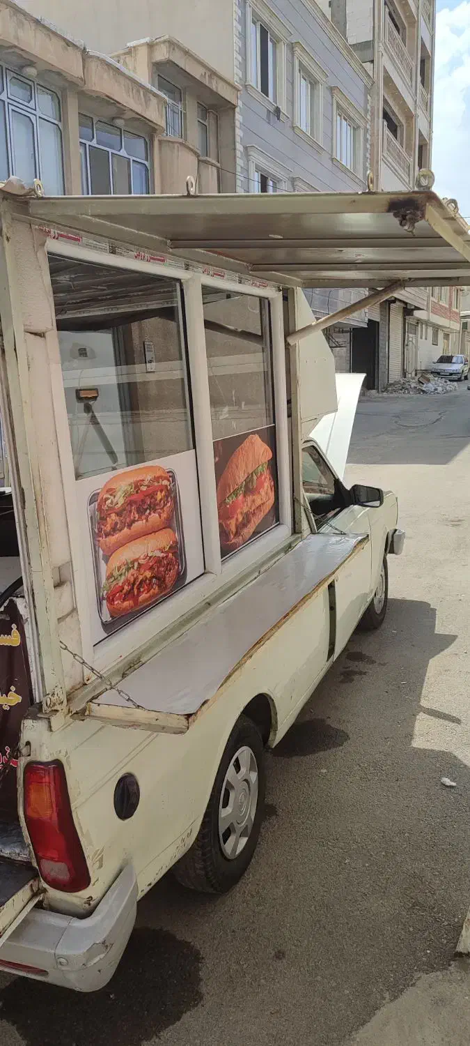 86 فروش پیکان وانت ساندویچی باوسایل|خودرو سواری و وانت|مهاباد (آذربایجان غربی), |دیوار