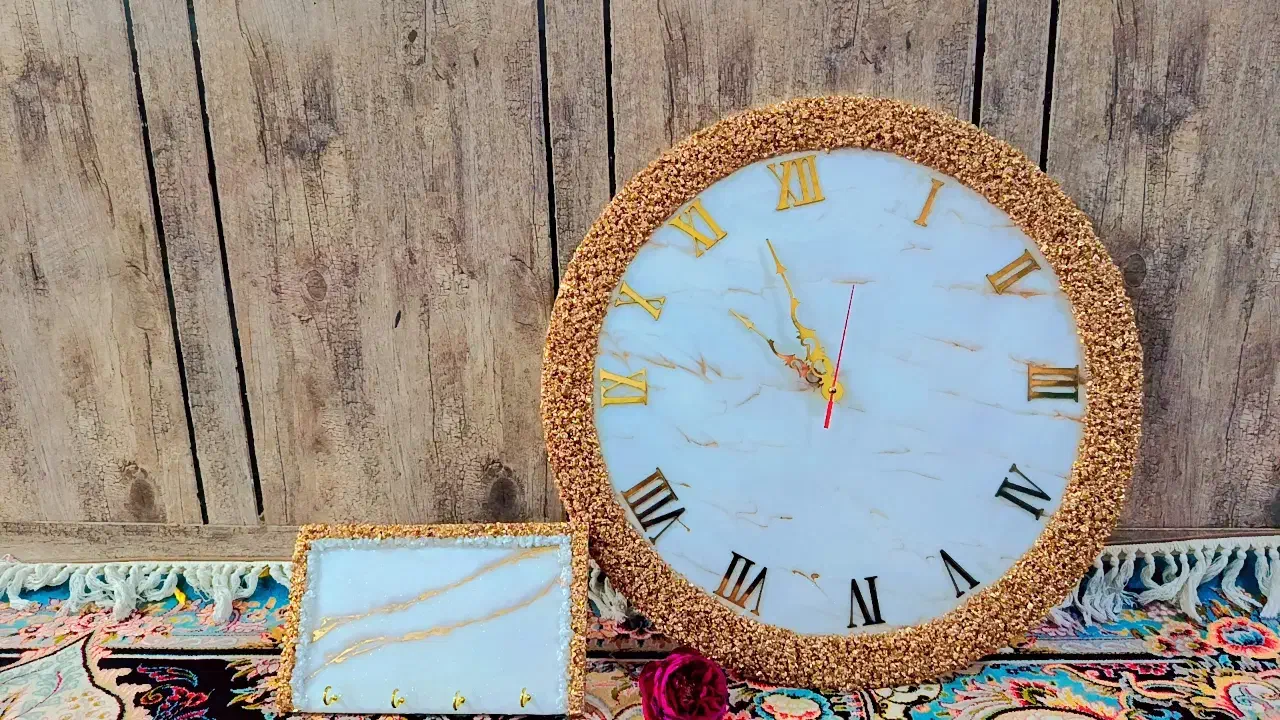 ست ساعت و جاکلیدی|ساعت دیواری و تزئینی|بهبهان, |دیوار