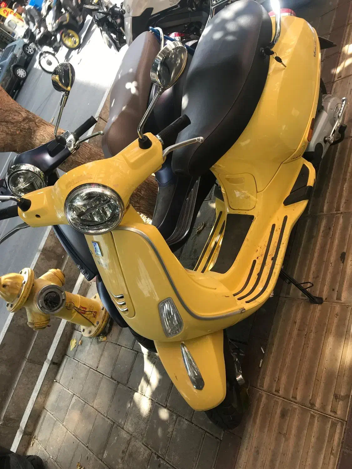 موتور سیکلت وسپا. vespa v|موتورسیکلت|تهران, اقدسیه|دیوار