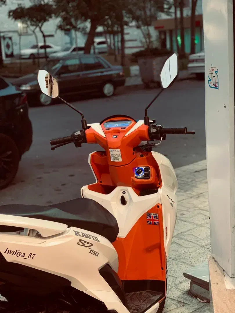 موتور کلیک نیوفیس|موتورسیکلت|اردبیل, |دیوار