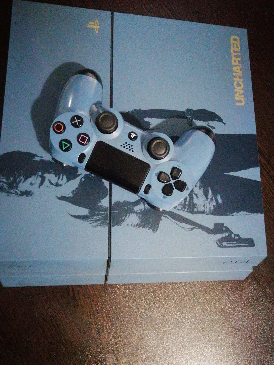 Ps4 فت 1TB با طرح Uncharted|کنسول، بازی ویدئویی و آنلاین|کرمان, |دیوار