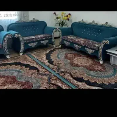 مبلمان به همراه میز جلومبلی|مبلمان خانگی و میز عسلی|محمدیه-قزوین, |دیوار