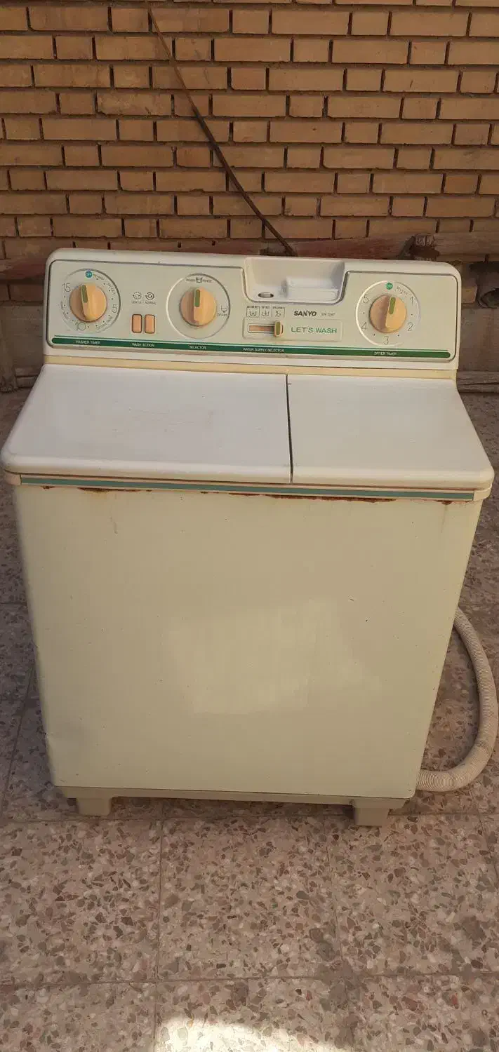 لباس شوئی دوقلوسانیو|ماشین لباسشویی و خشککن لباس|خرمشهر, |دیوار