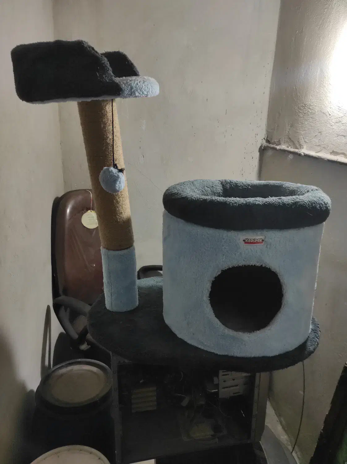 درخت گربه واسکرچر برندKedipek نو و استفاده نشده|لوازم جانبی حیوانات|رشت, کاکتوس|دیوار