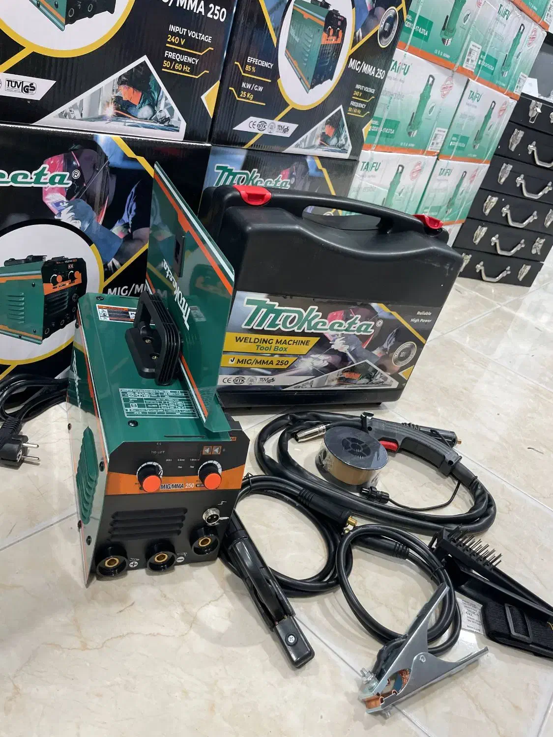 دستگاه جوش دو کاره 250 آمپر co2 ماکیتا|ماشین‌آلات صنعتی|قشم, |دیوار