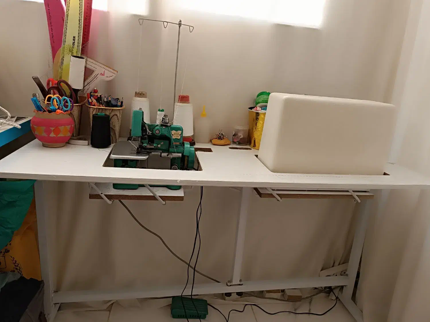 فروش میز و چرخ سردوز پروانه|چرخ خیاطی و ریسندگی|شهریار, شهریار|دیوار