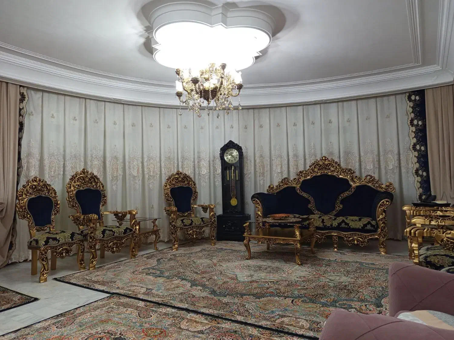 پرده پذیرایی|پرده، رانر، رومیزی|رباط‌کریم, رباط‌کریم|دیوار