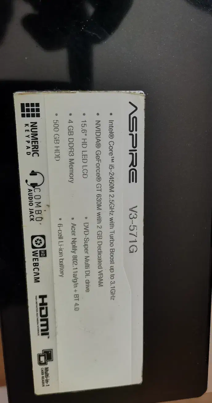 Acer v3 571G|رایانه همراه|مشهد, فرهنگ|دیوار