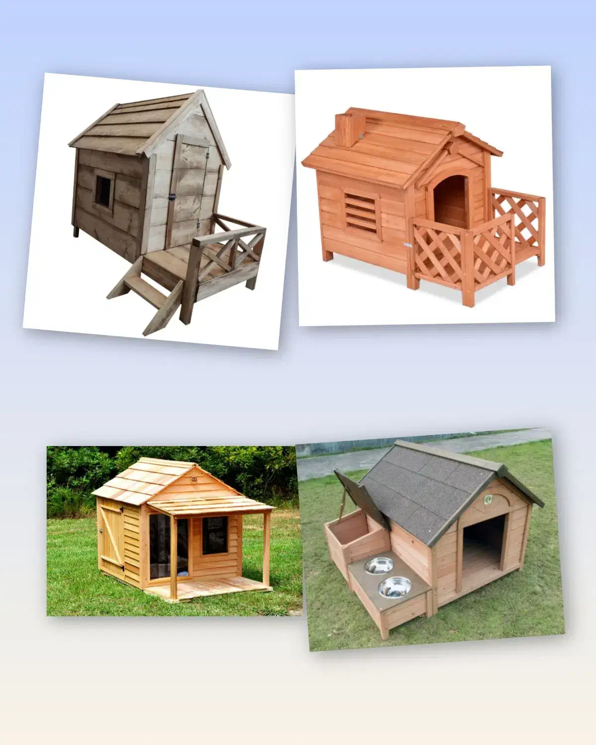 خانه چوبی سگ و گربه|لوازم جانبی حیوانات|کیش, |دیوار