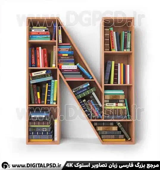 کتابخانه|کتابخانه، شلف، قفسه‌های دیواری|ارومیه, |دیوار