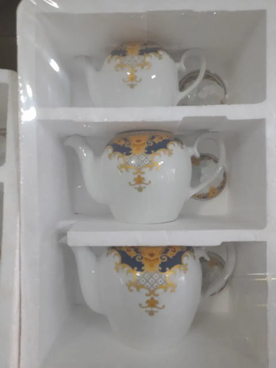 قوری سه تیکه چینی اصل|قوری، کتری، قهوه‌ساز دستی|زابل, |دیوار