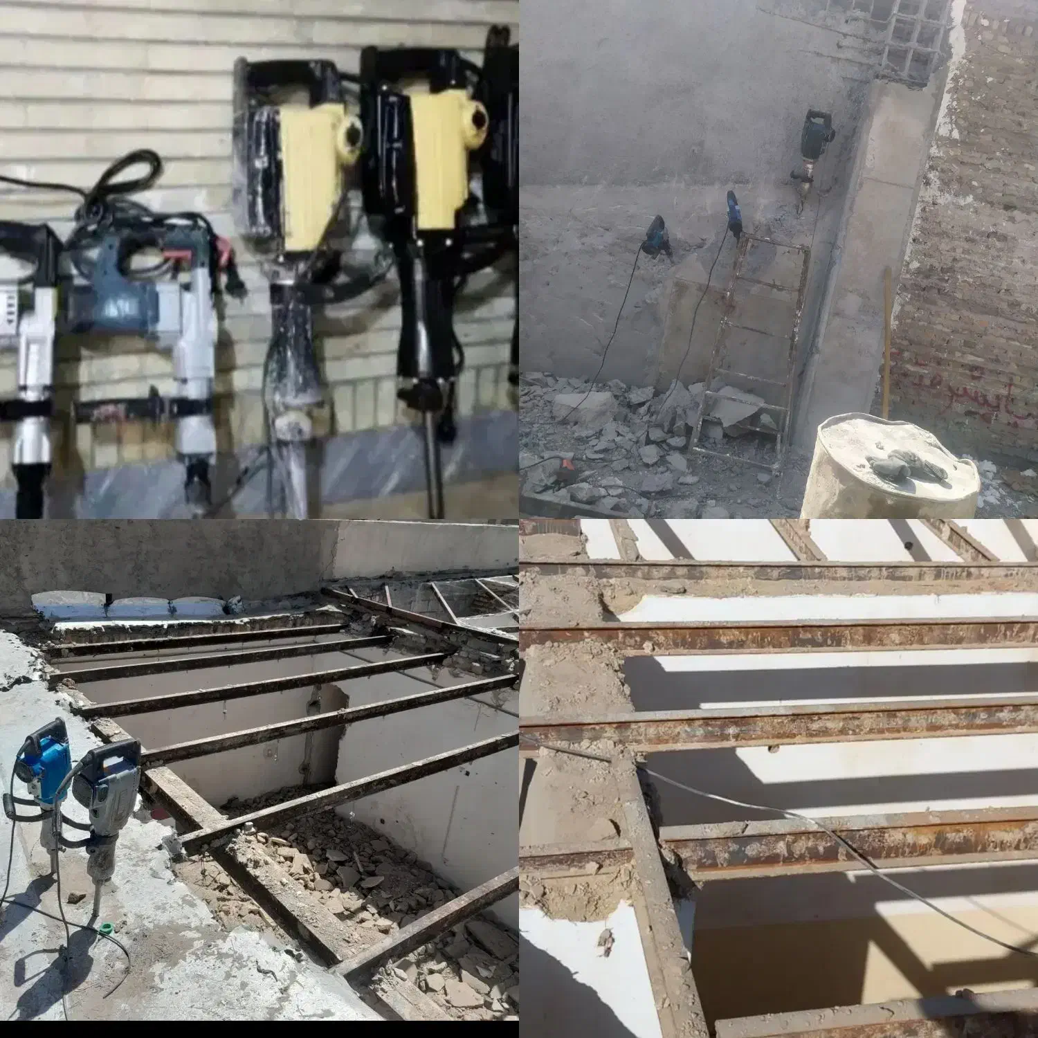 تخریب و کنده کاری باپیکور|خدمات پیشه و مهارت|زاهدان, |دیوار