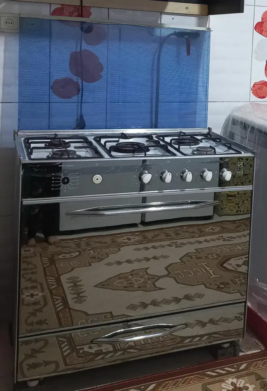 اجاق گازطرح فر|اجاق گاز و لوازم برقی پخت‌وپز|شیراز, گلدشت معالی‌آباد|دیوار