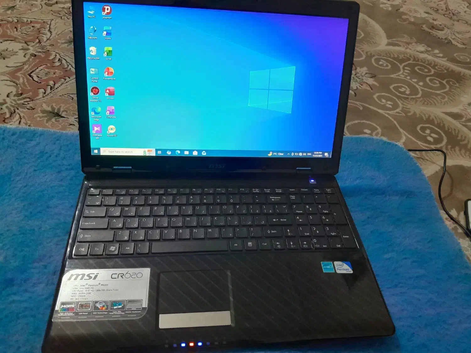 لپتاب msi cr620|رایانه همراه|ابهر, |دیوار