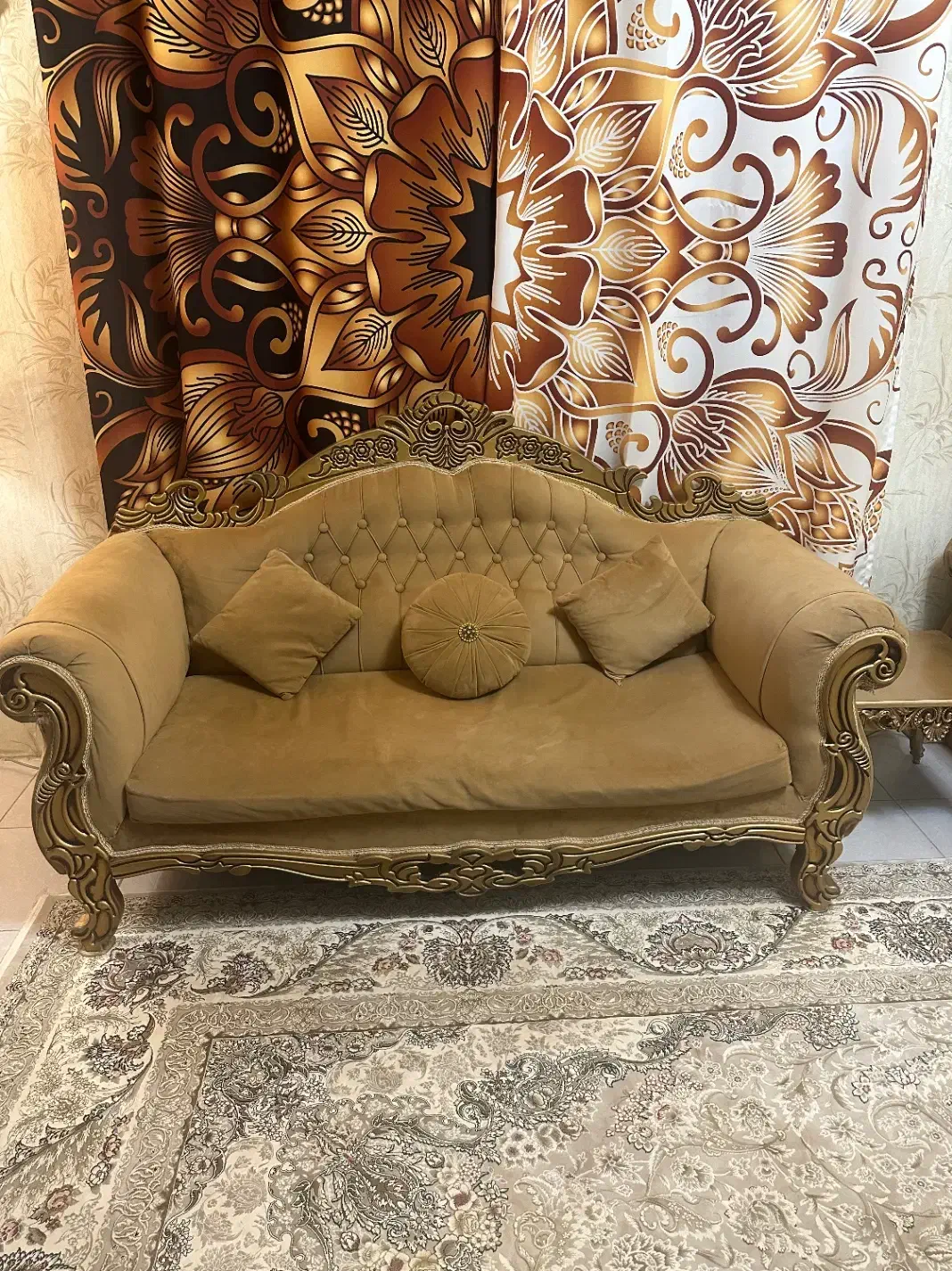 مبلمان هفت نفره استیل( مدل ژاکلین)|مبلمان خانگی و میز عسلی|تهران, قصر فیروزه ۲|دیوار