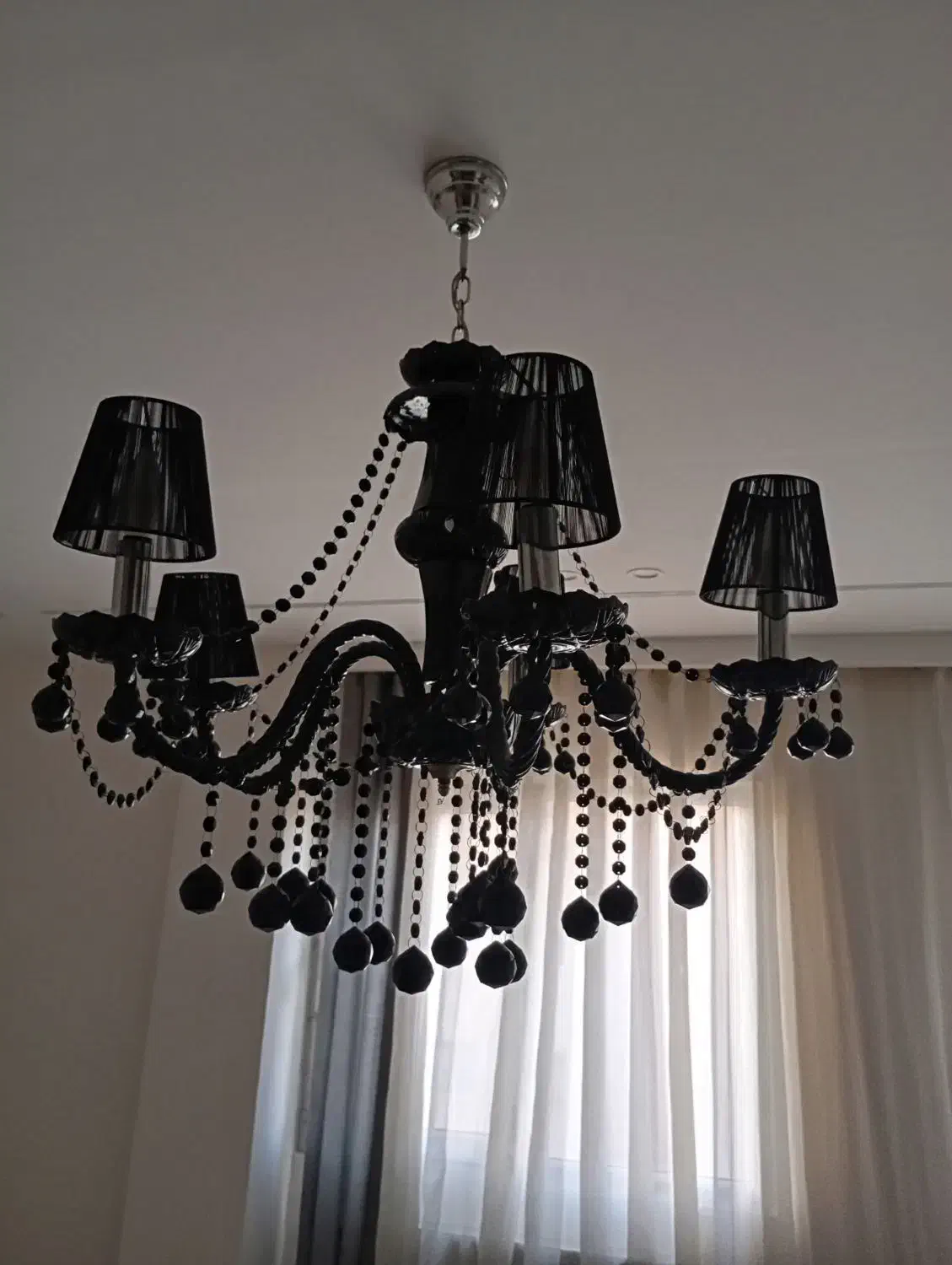 لوستر مشکی|لوستر و چراغ آویز|هشتگرد, هشتگرد قدیم|دیوار