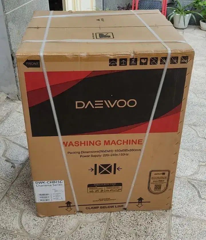 لباس شویی دوو ۸ کیلویی|ماشین لباسشویی و خشک‌کن لباس|اسلام‌شهر, زرافشان|دیوار