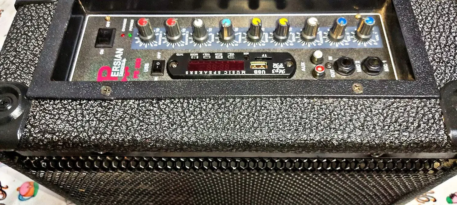 اکو همراه شارژی(آمپلیفایر پرتابل)|سیستم صوتی خانگی|نجفآباد, رجایی شمالی|دیوار