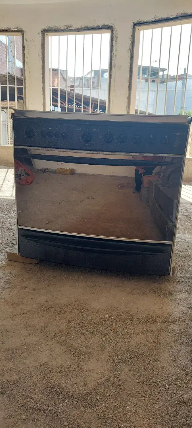 گاز فر دار پنج شعله تکنو ایتالیایی|اجاق گاز و لوازم برقی پخت‌وپز|قائم‌شهر, |دیوار