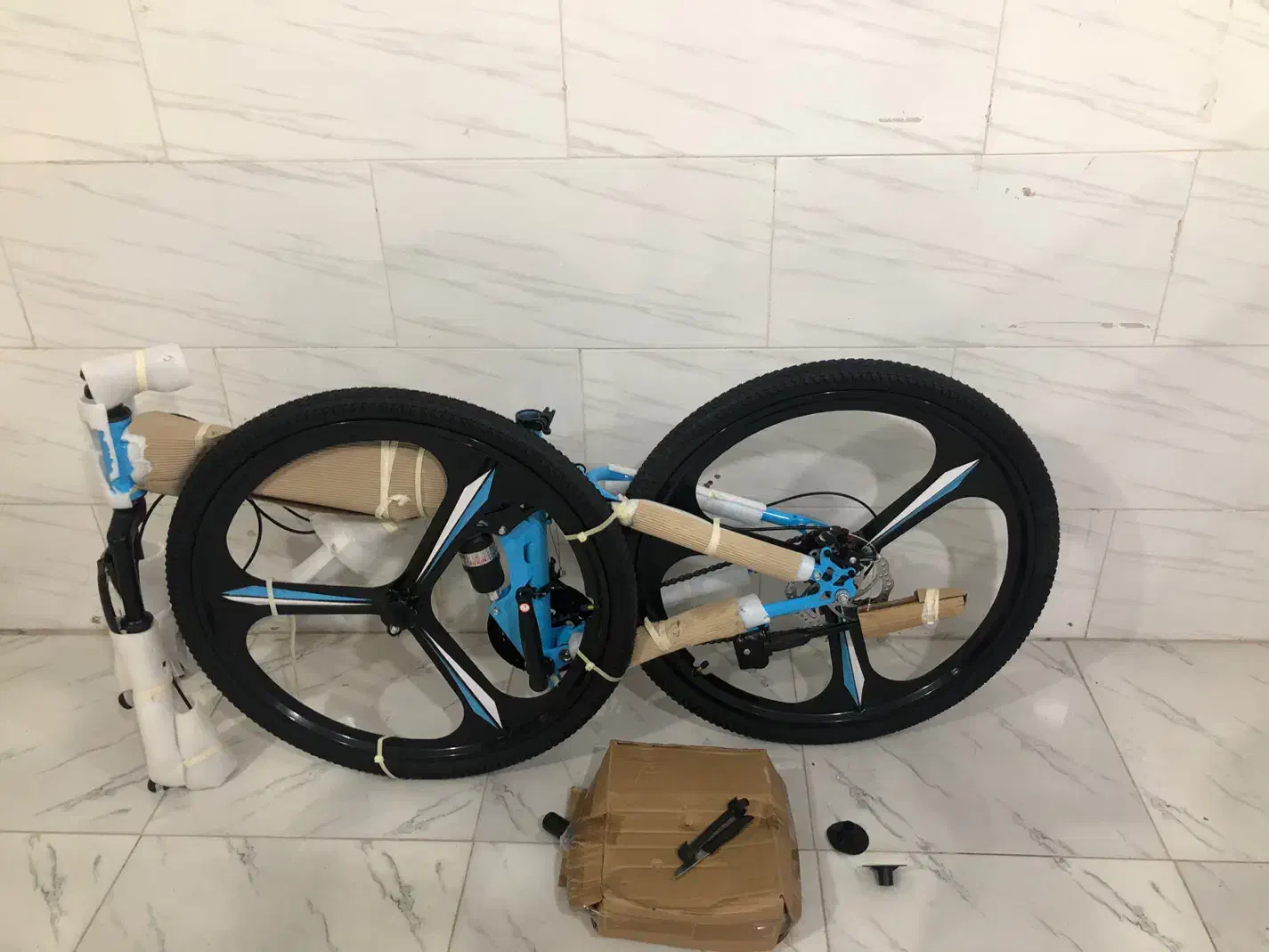 دوچرخه ۲۶ تاشو نو نو رنگ مشکی|دوچرخه، اسکیت، اسکوتر|بندرعباس, |دیوار