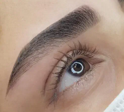 میکرو ابرو شیدینگ لب خط چشم|خدمات آرایشگری و زیبایی|قزوین, |دیوار