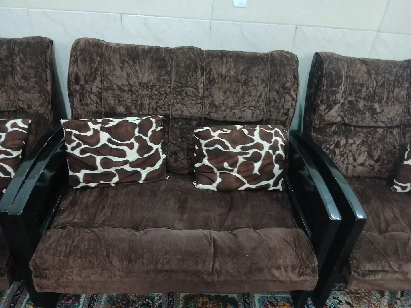 مبل ۸نفره|مبلمان خانگی و میز عسلی|قم, قلعه کامکار|دیوار