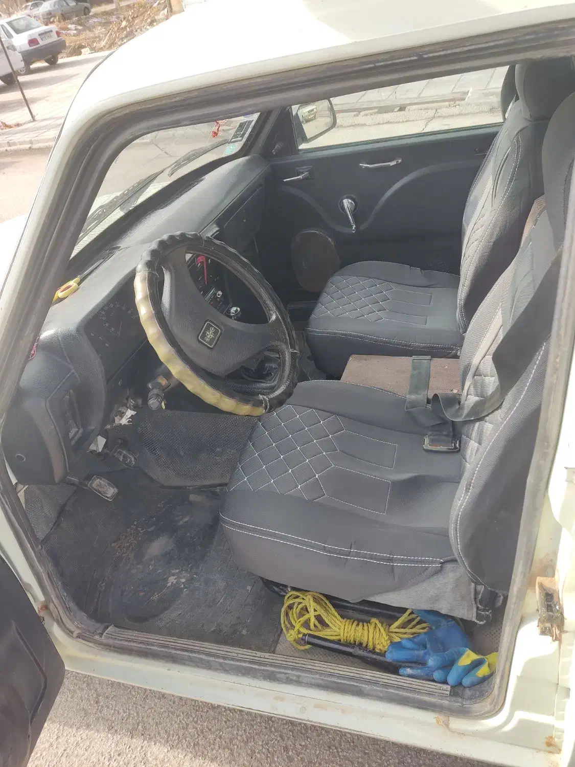 پیکان وانت دوگانه کارخانه مدل ۹۱ بیرنگ شاسی سالم|خودرو سواری و وانت|افشار, |دیوار