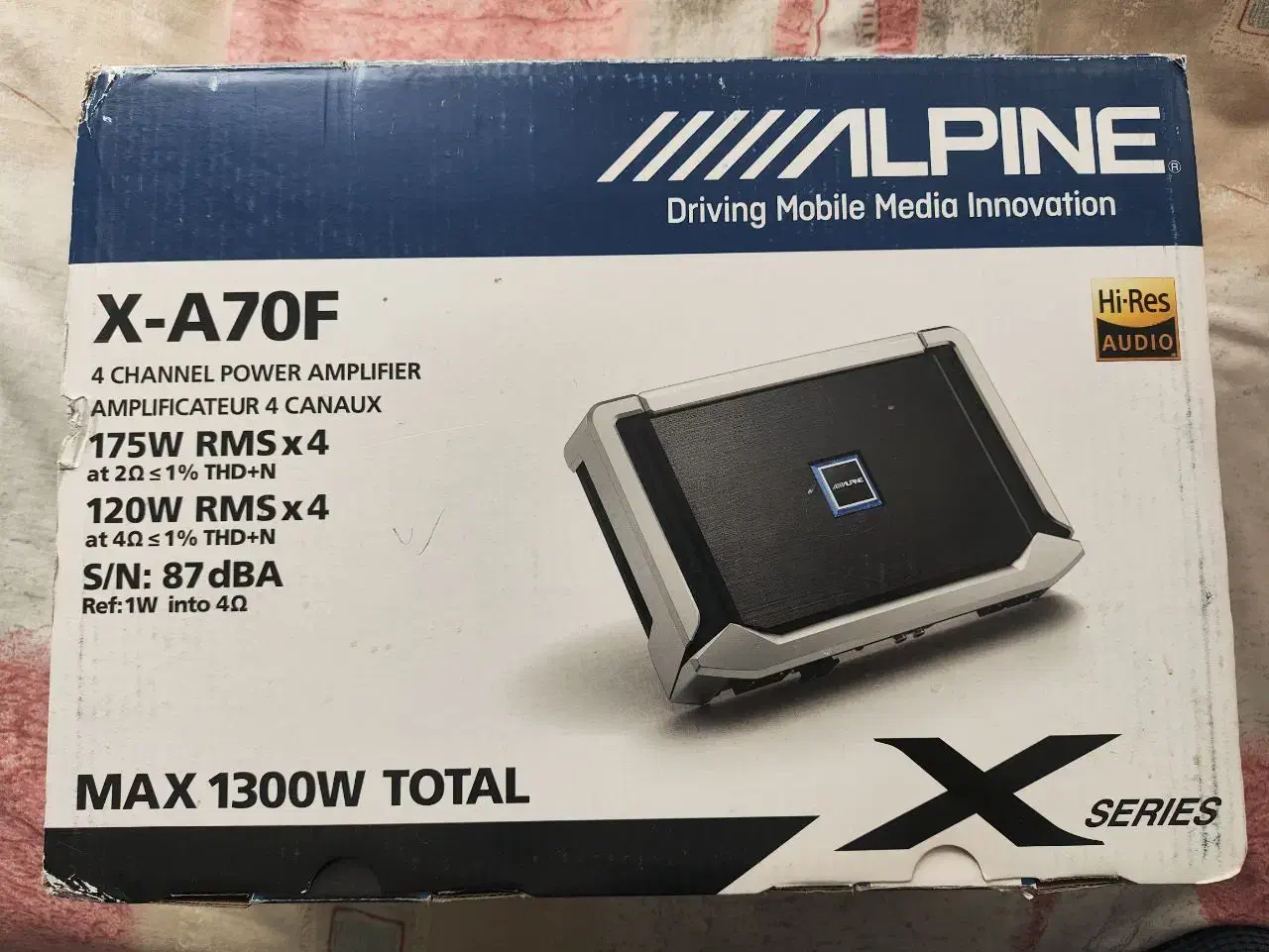 گیرنده و آمپ آلپاین Alpine X-A70F|سیستم صوتی خانگی|تهران, قاسم‌آباد|دیوار