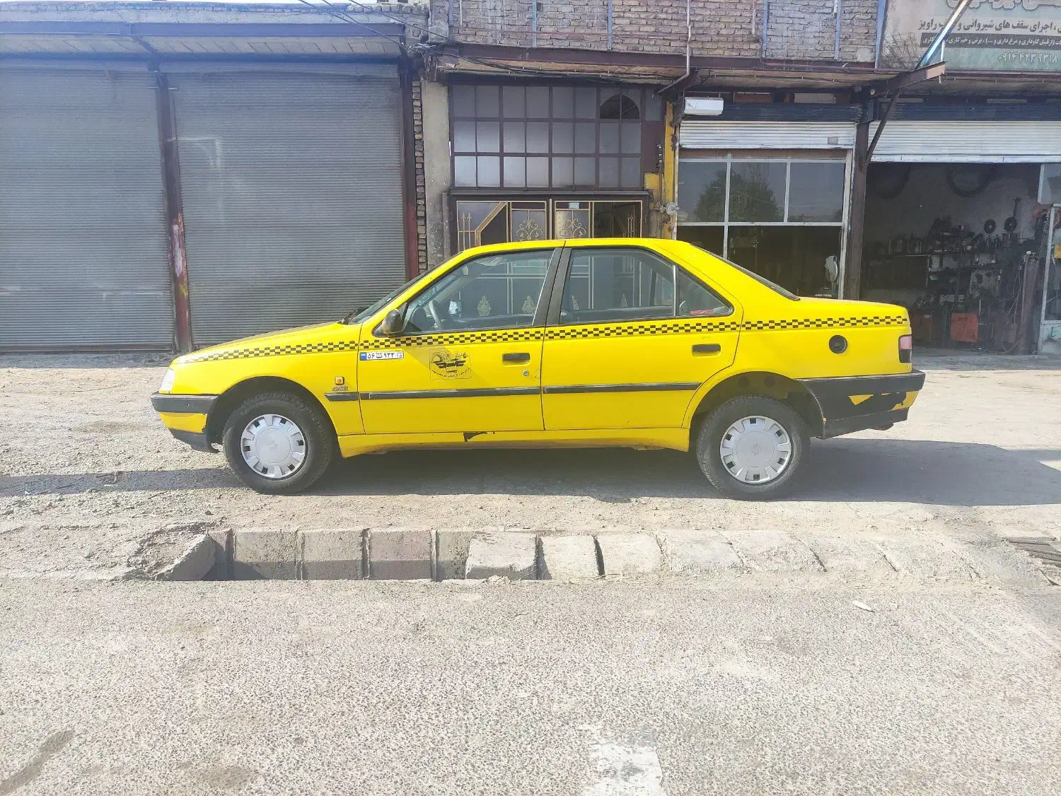 تاکسی مدل 95 بیرنگ گردشی|خودرو سواری و وانت|میانه, |دیوار