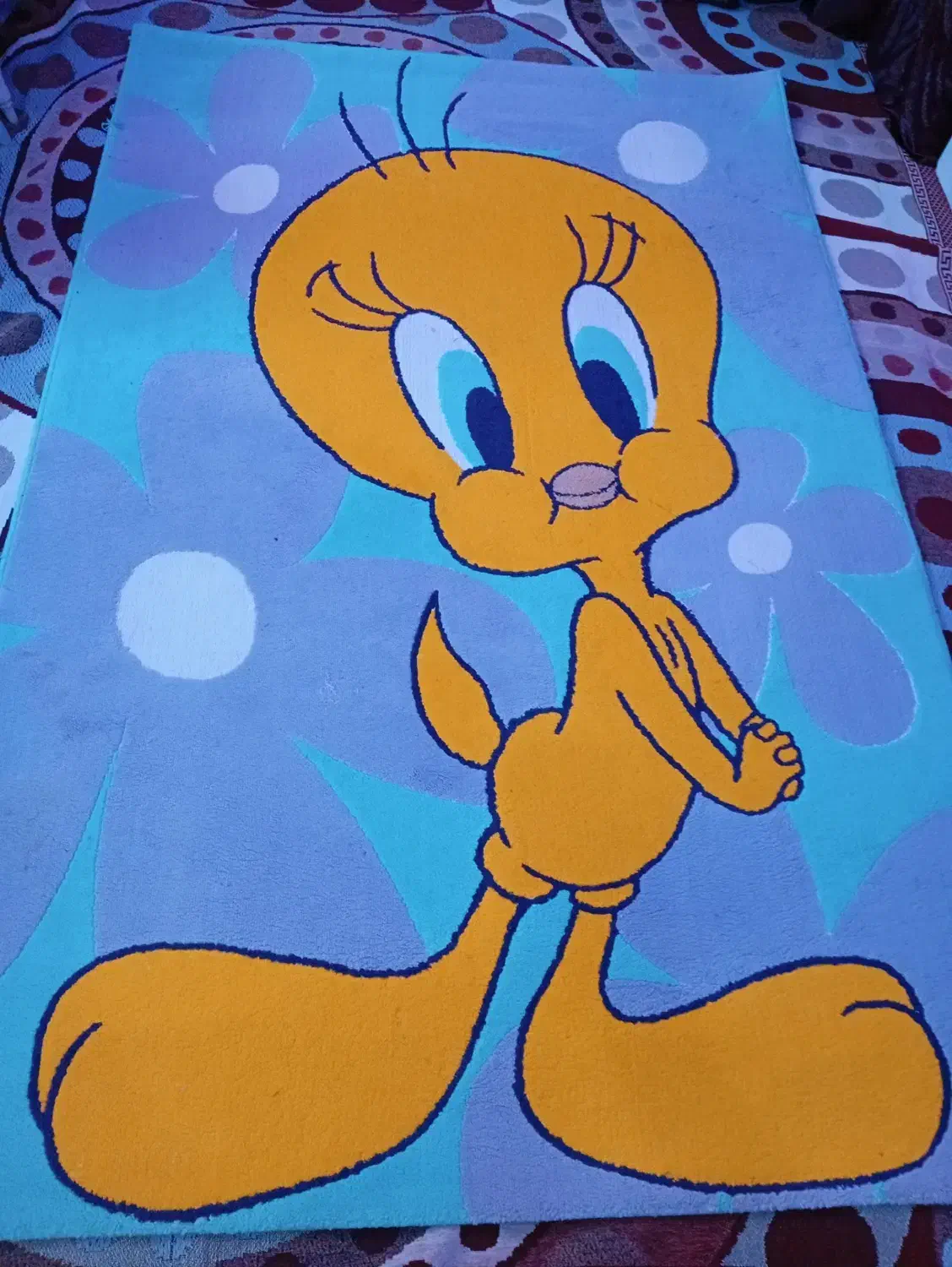 دوعددفرش اتاق کودک ۶متری ۴متری|فرش|آستارا, |دیوار