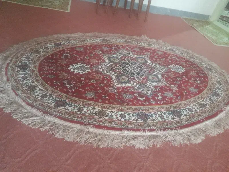 فرش بیضی|فرش|تبریز, |دیوار