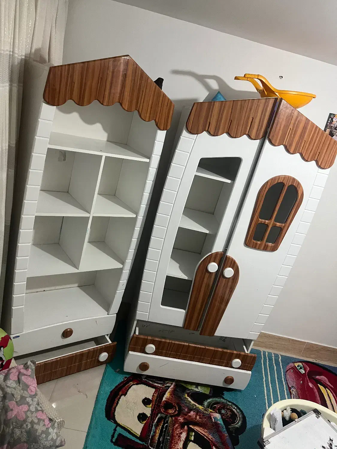 سرویس خوابه کودک و نوجوان|اسباب و اثاث بچه|قم, دروازه چوبی|دیوار