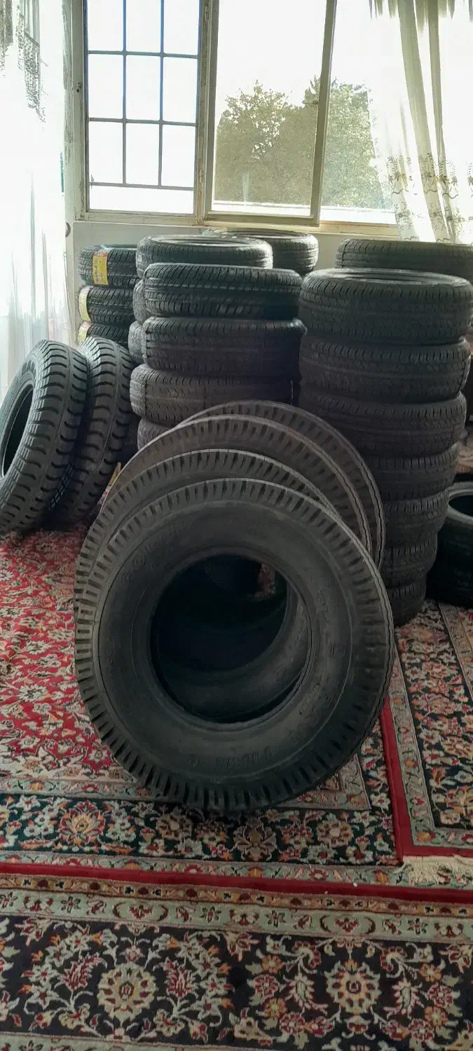 لاستیک درجه یک سواری و نیسانی نخی|قطعات یدکی و لوازم جانبی|مشهد, بلال|دیوار