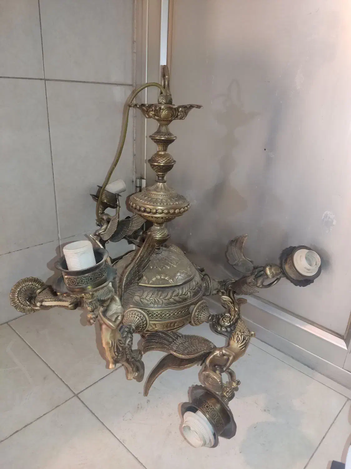 لوستر برنز|لوستر و چراغ آویز|کرج, فاز ۴ مهرشهر|دیوار