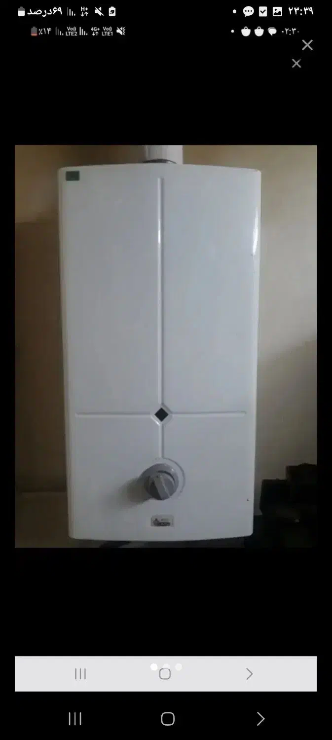 ابگرمکن دیواری درحد نو|آبگرمکن، پکیج، شوفاژ|قرچک, داوود آباد|دیوار